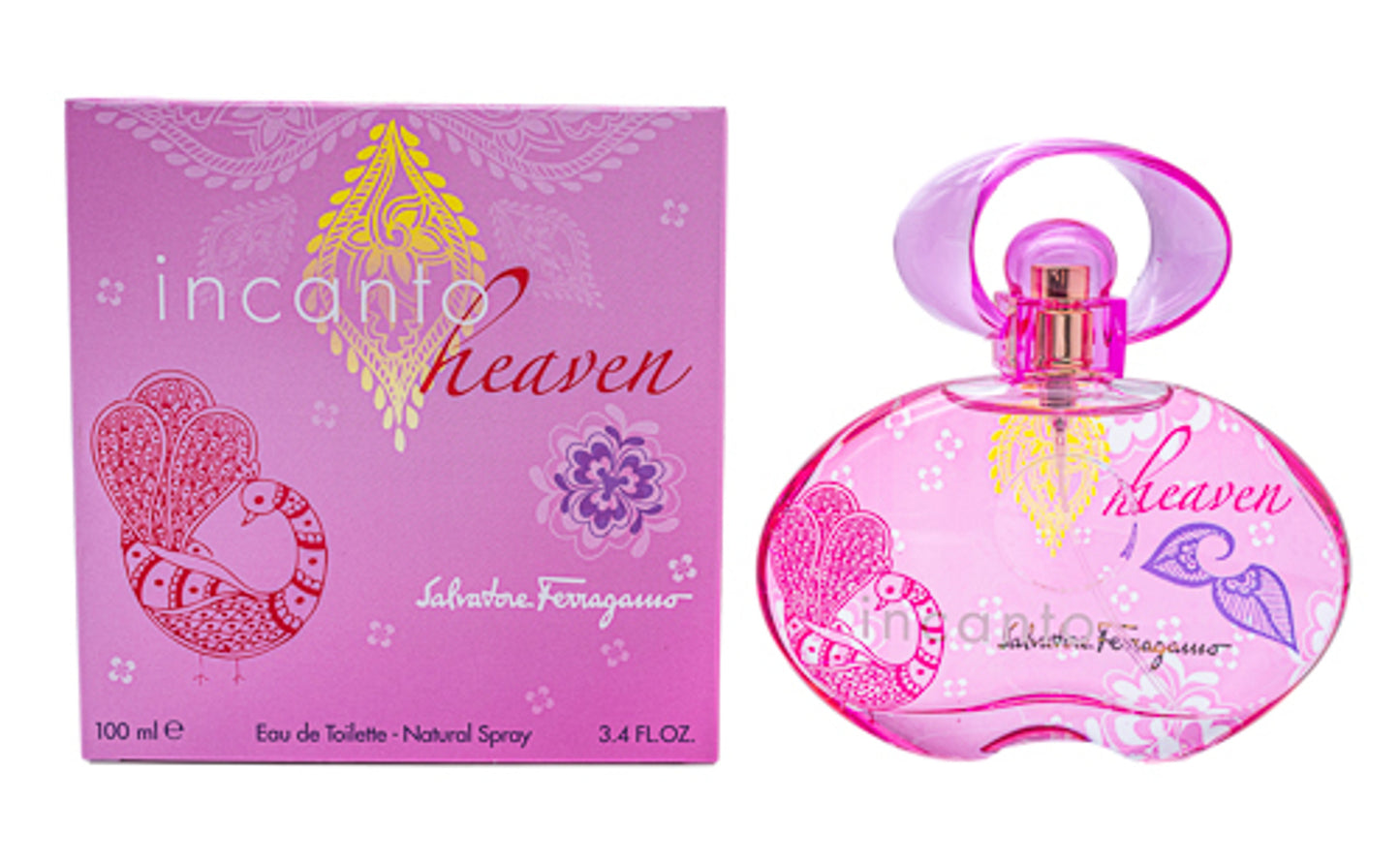 SALVATORE FERRAGAMO "INCANTO HEAVEN" 3.4OZ EDT SPR WOMEN