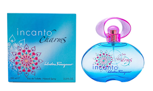 SALVATORE FERRAGAMO "INCANTO CHARMS" 3.4OZ EDT SPR WOMEN