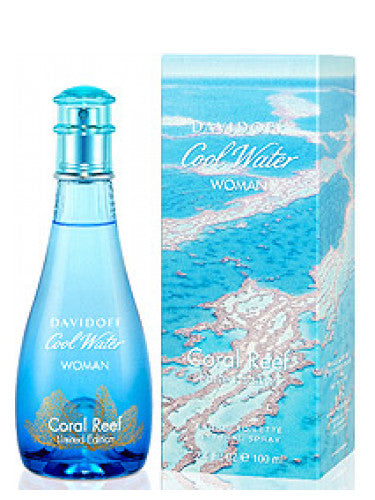 DAVIDOFF "COOL WATER" 3.4OZ EDT SPR WOMEN***