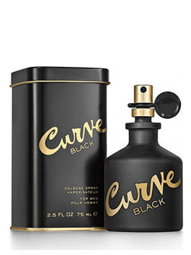 LIZ CLAIBORNE "CURVE BLACK" 4.2OZ EDT SPR MEN