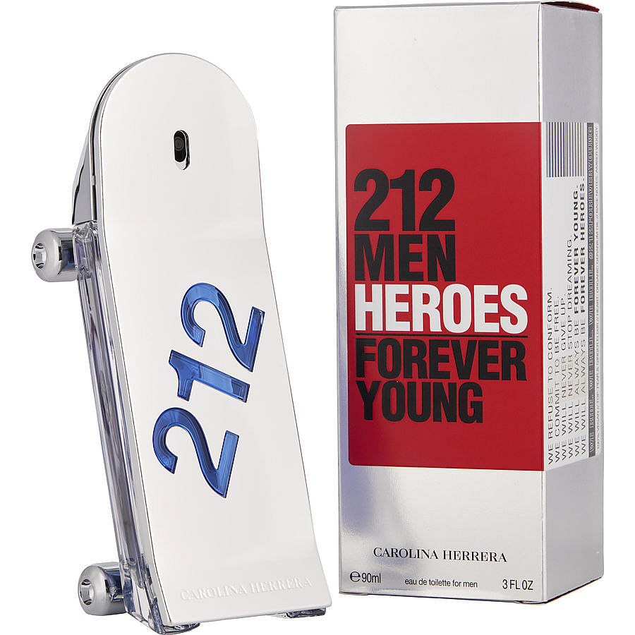 CAROLINA HERRERA "212 HERO" 3.0 OZ EDT SPR MEN