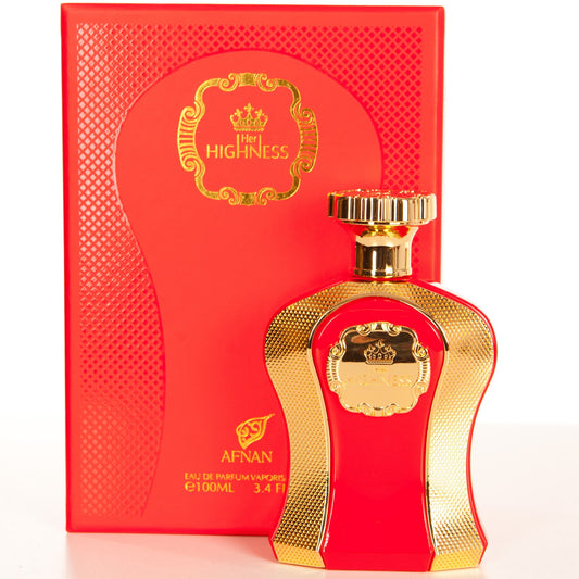 AFNAN "HER HIGHNESS RED" 3.4 OZ EDP SPRAY FOR WOMEN