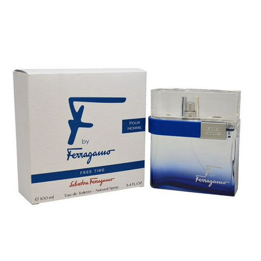 SALVATORE FERRAGAMO "FREE TIME" 3.4OZ EDT SPR MEN