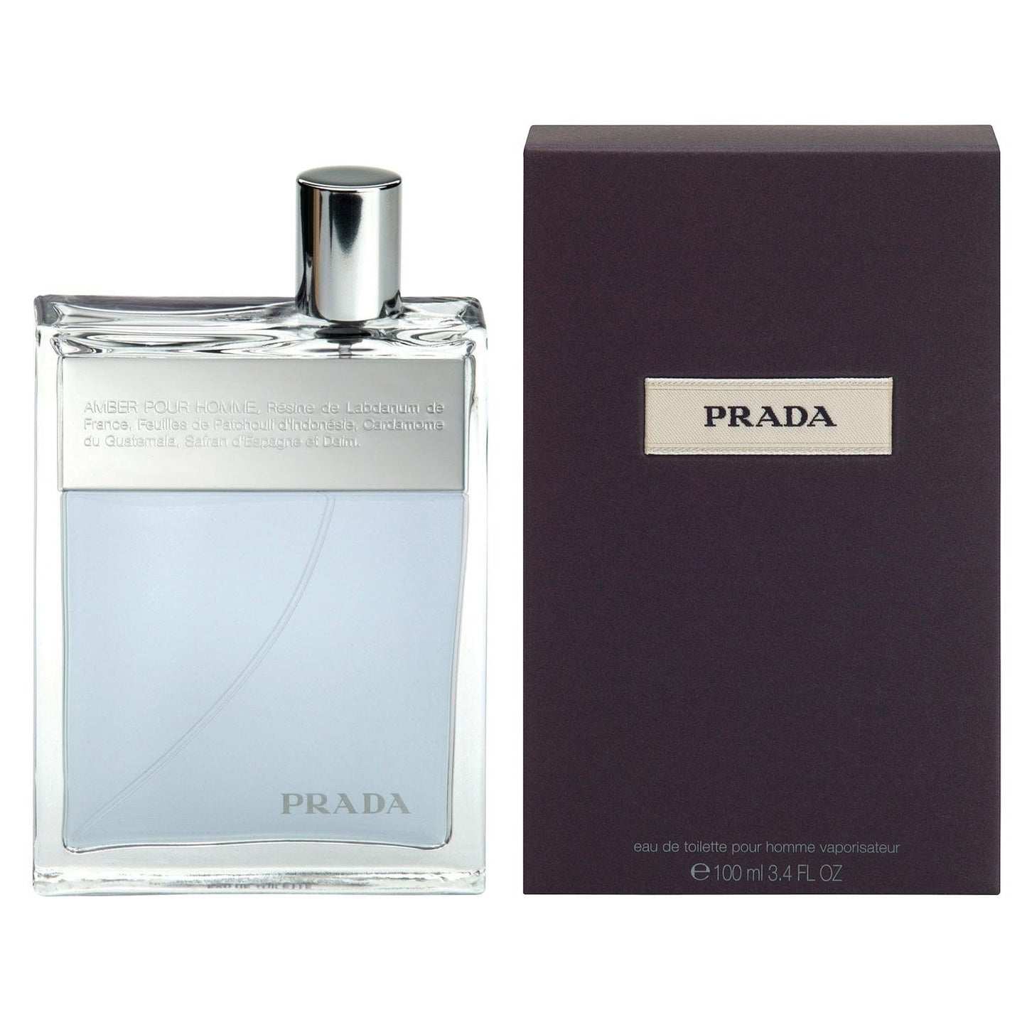 PRADA AMBER 3.4OZ EDT SPR MEN