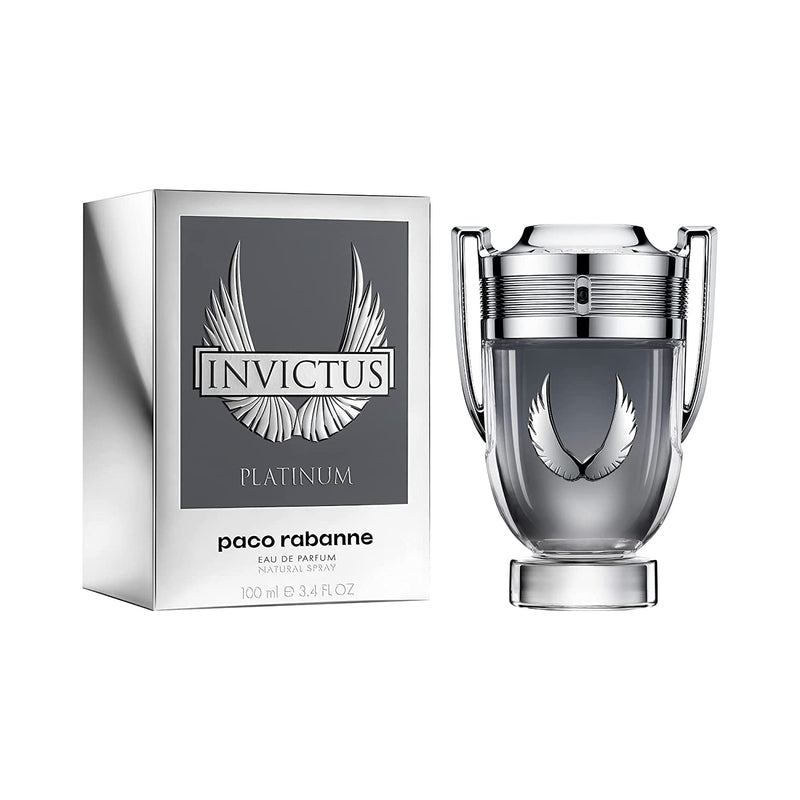 PACO RABANNE "INVICTUS PLATINUM" 3.4OZ EDP SPR MEN===============