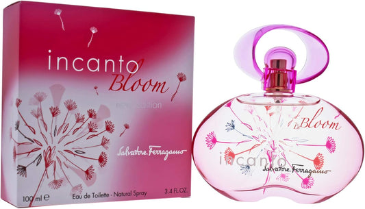 SALVATORE FERRAGAMO "INCANTO BLOOM" 3.4OZ EDT SPR WOMEN