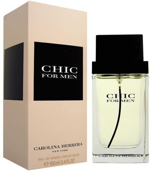 CAROLINA HERRERA "CHIC" 3.4OZ EDT SPR MEN