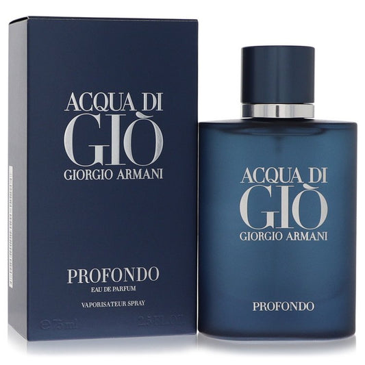 GIORGIO ARMANI" ACQUA DI GIO PROFUNDO" 2.5OZ EDP SPR