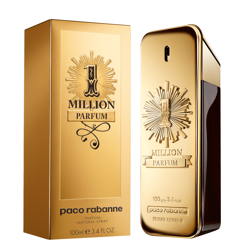 PACO RABANNE "ONE MILLION PARFUM " 3.4OZ SPR MEN