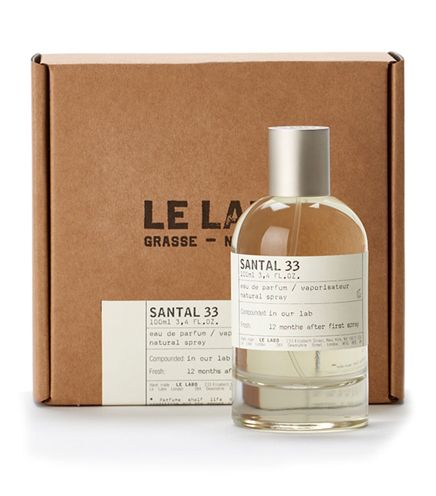 LE LABO " SANTAL 33" 3.4OZ EDP SPR