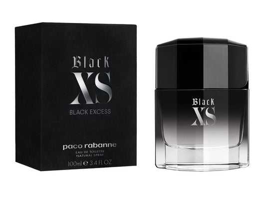 PACO RABANNE "BLACK XS" 3.4OZ EDT SPR MEN